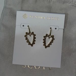 Heart drop earrings Kendra Scott